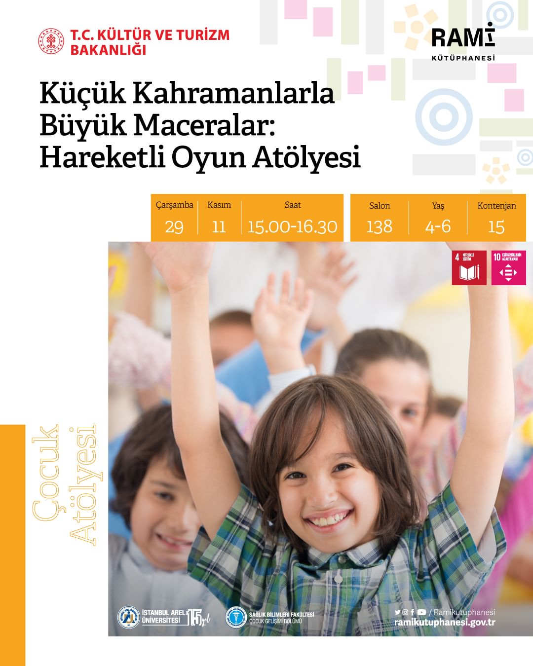 Rami Kütüphanesi - Hareketli Oyun Atölyesi